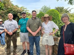 Garden Team and Jenny Green at The Malvern Flower Show