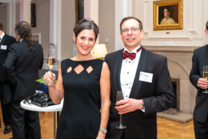 Alumni enjoying the reunion event in College