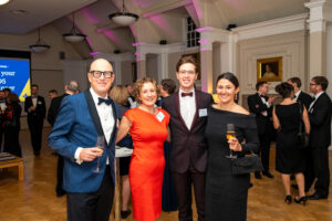 Alumni enjoying the reunion event in College