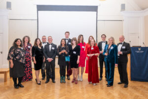 Alumni enjoying the reunion event in College